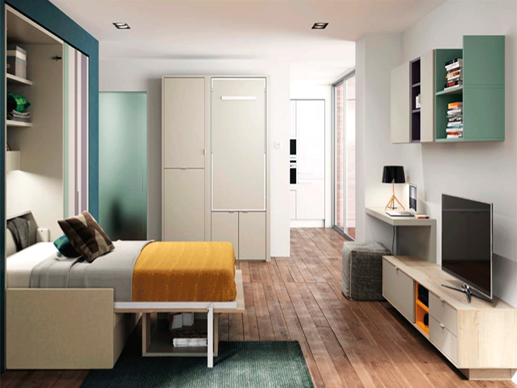 cama abatible plus abierta