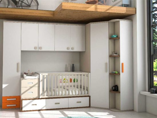 cuna-convertible-Kun habitación infantil
