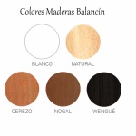 Colores madera balancín