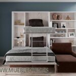 CAMA ABATIBLE MATRIMONIO CON CAMA SUPERIOR