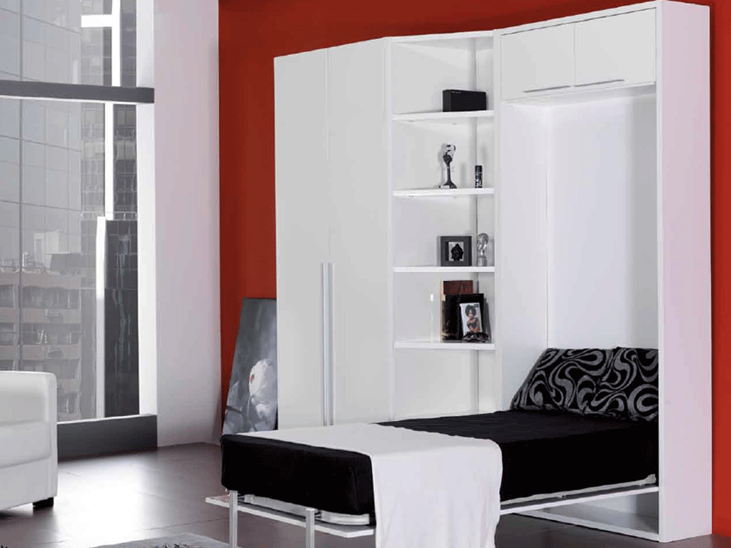 Cama abatible vertical Slim –  by Muebles Raquel