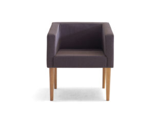 SILLON CHIC PATAS MADERA