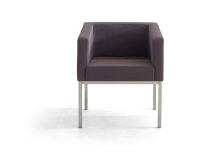 SILLON CHIC PATAS METALICAS