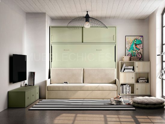 cama abatible con altillo y sofa arcon ot13 transporte gratuito cama abatible con altillo y sofa arcon ot13 transporte gratuito