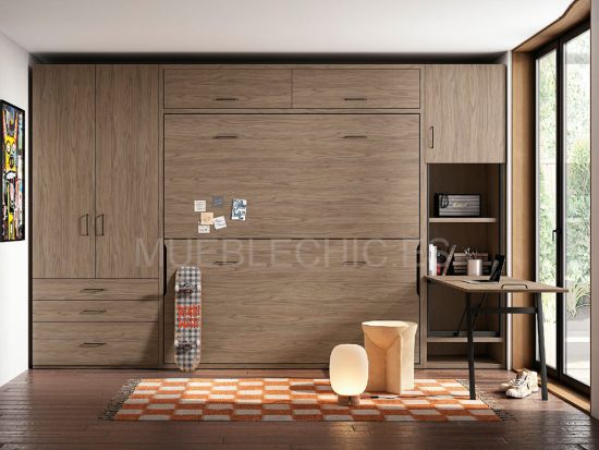 litera abatible con armario OT17